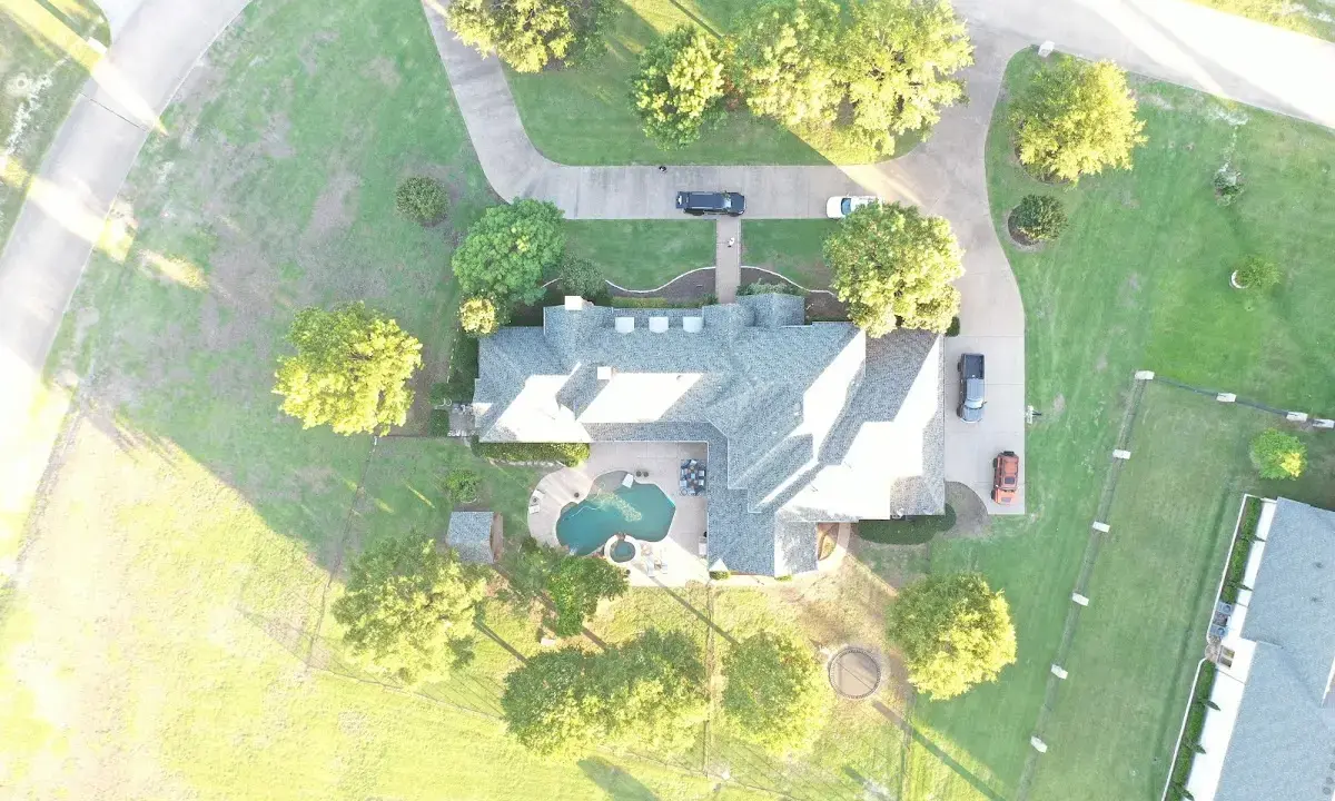 New shingle roof installation on a home in Wesley Chapel